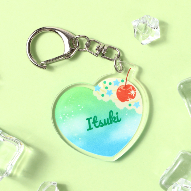 トワイライトクリームソーダ】アクリルキーホルダー | Cherish Palette